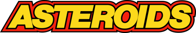 Asteroids - Clear Logo (World) - 2800x481