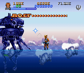 Super Star Wars: The Empire Strikes Back - Screenshot - Gameplay (World) - 256x224