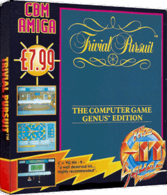 Trivial Pursuit: The Computer Game: Amiga-Genus Edition - Box - 3D (Europe) - 679x793