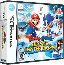 Mario & Sonic at the Olympic Winter Games - Box - 3D (Canada) - 865x878