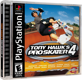 Tony Hawk's Pro Skater 4 - Box - 3D (North America) - 1227x1200