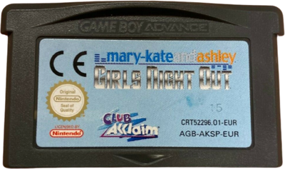 Mary-Kate and Ashley: Girls Night Out - Cart - Front (Europe) - 619x367