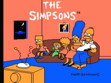 The Simpsons: Bart vs. the Space Mutants - Screenshot - Game Title (North America) - 640x480