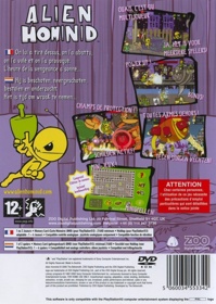 Alien Hominid - Box - Back (Europe) - 483x680