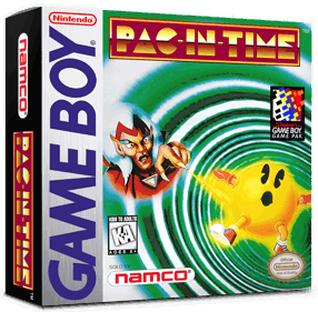 Pac-in-Time - Box - 3D (North America) - 1016x998