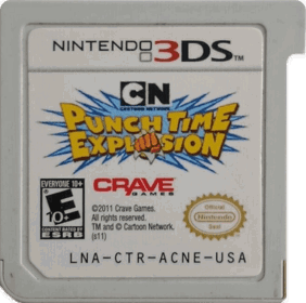 Cartoon Network: Punch Time Explosion - Cart - Front (North America) - 679x675