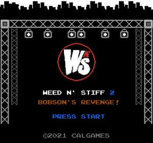 Weed N' Stiff 2: Bobson's Revenge - Screenshot - Game Title (North America) - 256x240