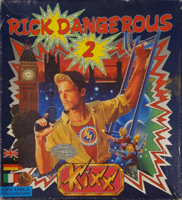 Rick Dangerous 2 - Box - Front (Europe) - 2029x2225