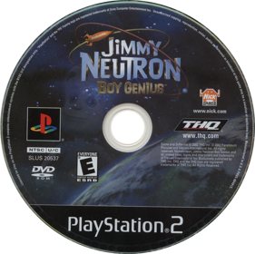 Jimmy Neutron: Boy Genius - Disc (North America) - 2014x2010