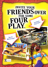 Power Stone 2 - Advertisement Flyer - Front (United States) - 1599x2200