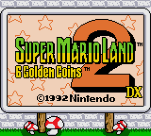 Super Mario Land 2: 6 Golden Coins DX - Screenshot - Game Title (World) - 2400x2160
