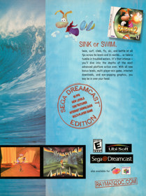 Rayman 2: The Great Escape - Advertisement Flyer - Front (United States) - 1644x2200