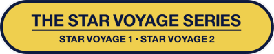 The Star Voyage Series: Star Voyage 1 • Star Voyage 2 - Clear Logo (North America) - 2400x476