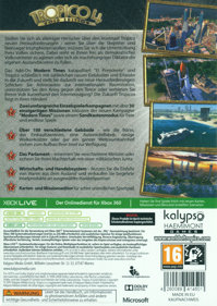 Tropico 4: Gold Edition - Box - Back (Germany) - 905x1276