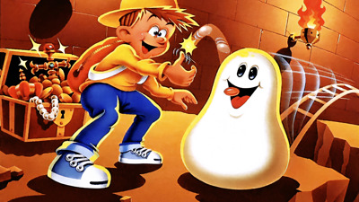 David Crane's The Rescue of Princess Blobette Starring A Boy and his Blob - Fanart - Background (Japan) - 1920x1080