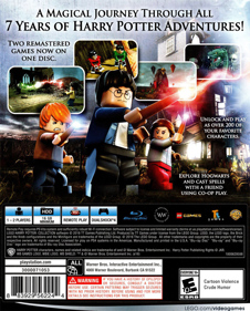 LEGO Harry Potter Collection - Box - Back (North America) - 640x795