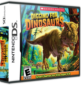 Digging for Dinosaurs - Box - 3D (North America) - 575x598