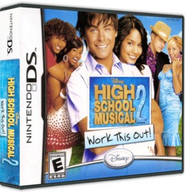 High School Musical 2: Work This Out! - Box - 3D (North America) - 575x598