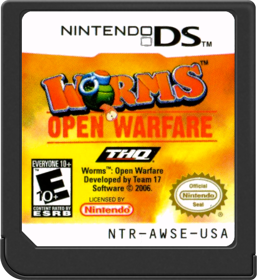 Worms: Open Warfare - Cart - Front (North America) - 517x564