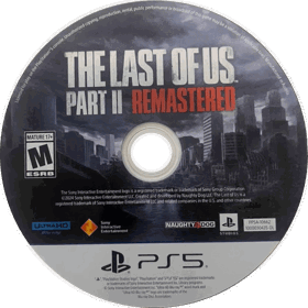 The Last of Us Part II Remastered - Disc (North America) - 815x816