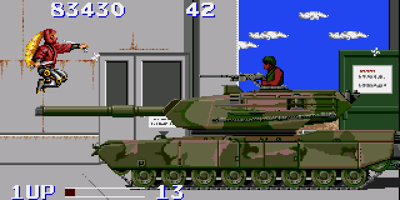 The Ninja Warriors - Screenshot - Gameplay (Japan) - 640x320