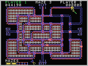 Pepper II - Screenshot - Gameplay (World) - 256x192