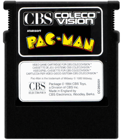 Pac-Man - Cart - Front (Europe) - 1173x1341