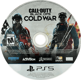 Call of Duty: Black Ops Cold War - Disc (North America) - 1404x1398