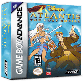 Disney's Atlantis: The Lost Empire - Box - 3D (North America) - 1016x998