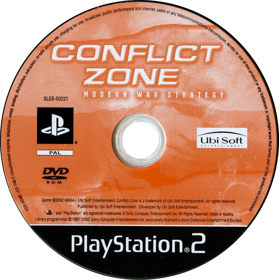 Conflict Zone: Modern War Strategy - Disc (Europe) - 776x779