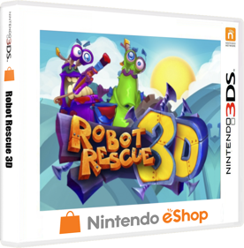 Robot Rescue 3D - Box - 3D (World) - 841x856