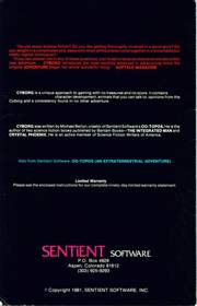 Cyborg - Box - Back (North America) - 600x934