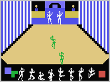 Dance Fantasy - Screenshot - Gameplay (World) - 256x192