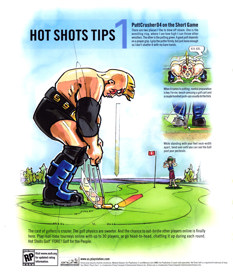 Hot Shots Golf: Fore! - Advertisement Flyer - Front (United States) - 1903x2289