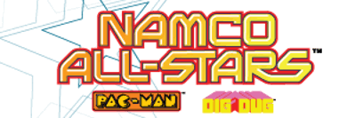 Namco All Stars: Pac-Man and Dig Dug - Banner (World) - 300x100