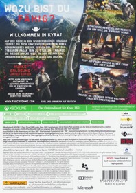 Far Cry 4 - Box - Back (Germany) - 908x1288