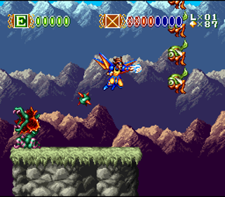 Skyblazer - Screenshot - Gameplay (North America) - 256x224