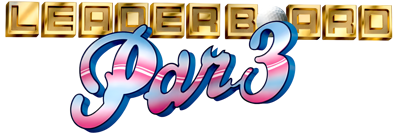 Leaderboard Par 3 - Clear Logo (Europe) - 4500x1530