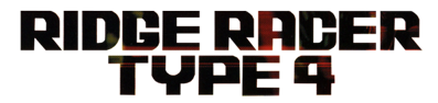 R4: Ridge Racer Type 4 - Clear Logo (Europe) - 600x142