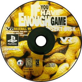 VR Baseball 99 - Disc (North America) - 700x700