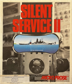 Silent Service II - Box - Front (North America) - 1379x1604