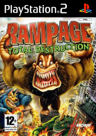 Rampage: Total Destruction - Box - Front (Europe) - 1528x2161