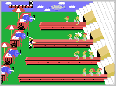 Root Beer Tapper - Screenshot - Gameplay (North America) - 256x192