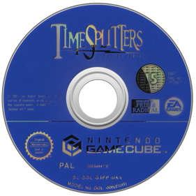 TimeSplitters: Future Perfect - Disc (Europe) - 1195x1195