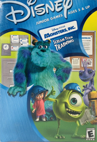 Monsters, Inc.: Scream Team Training - Box - Front (North America) - 1050x1522