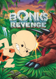 Bonk's Revenge - Fanart - Box - Front (North America) - 1800x2550