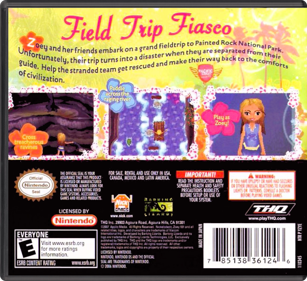 Zoey 101: Field Trip Fiasco - Box - Back - Reconstructed (North America) - 774x708