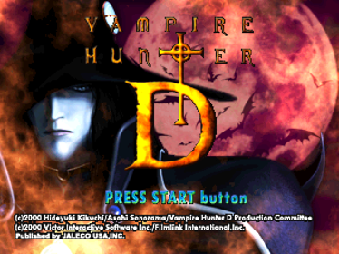 Vampire Hunter D - Screenshot - Game Title (World) - 640x480