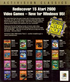 Activision's Atari 2600 Action Pack 2 - Box - Back (North America) - 684x800
