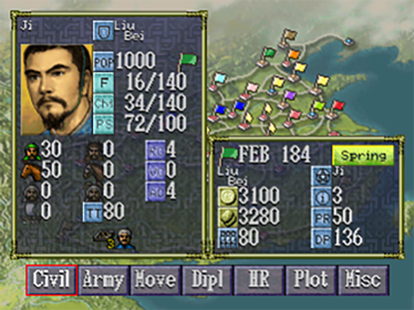 Romance of the Three Kingdoms VI: Awakening of the Dragon - Screenshot - Gameplay (North America) - 640x480
